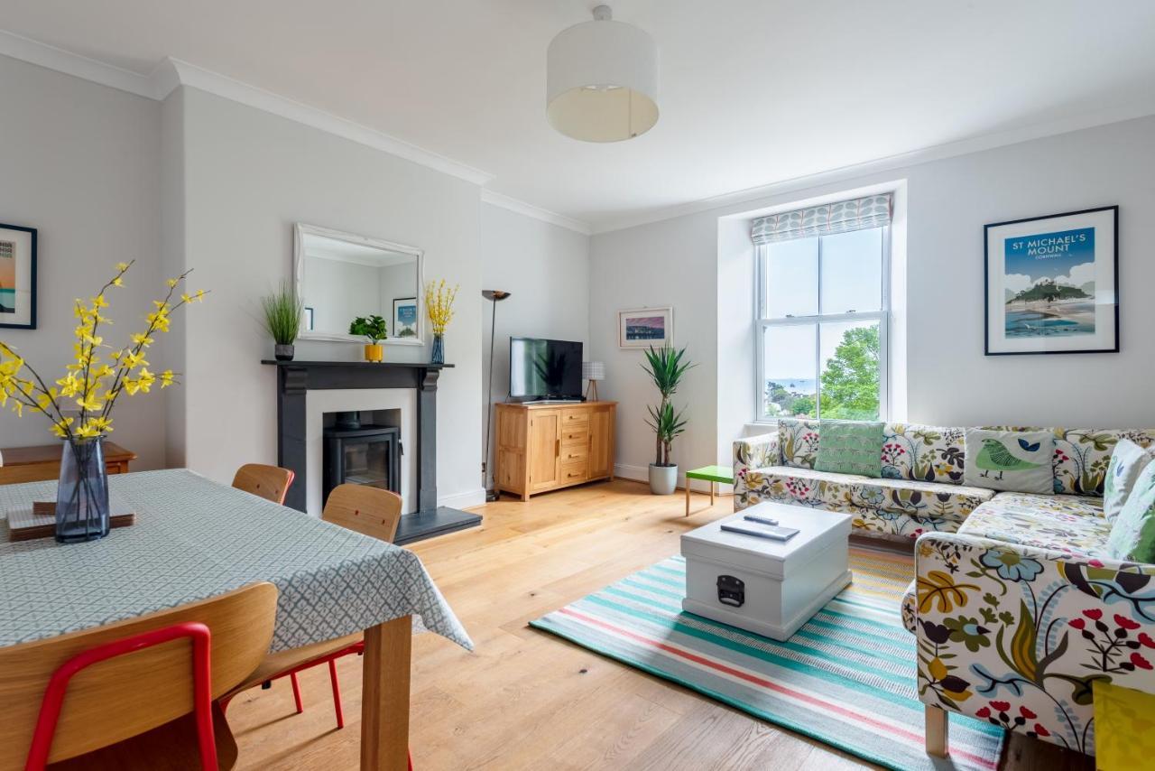 Manacles - Spacious Flat Near Beach With Sea Views & Parking Falmouth Buitenkant foto