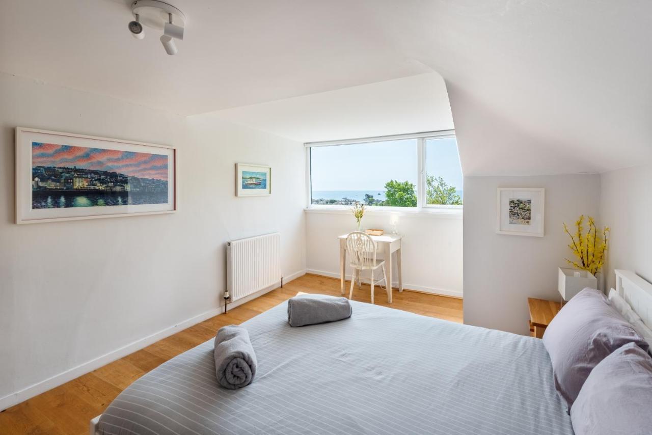 Manacles - Spacious Flat Near Beach With Sea Views & Parking Falmouth Buitenkant foto