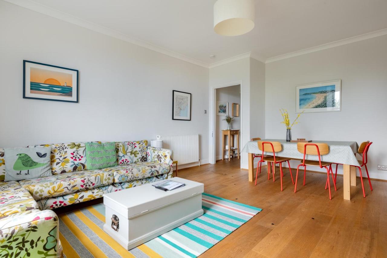 Manacles - Spacious Flat Near Beach With Sea Views & Parking Falmouth Buitenkant foto